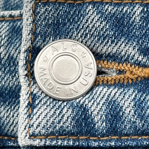 A.L.C. Abbott Jean Blue Size 30 - Picture 5 of 9